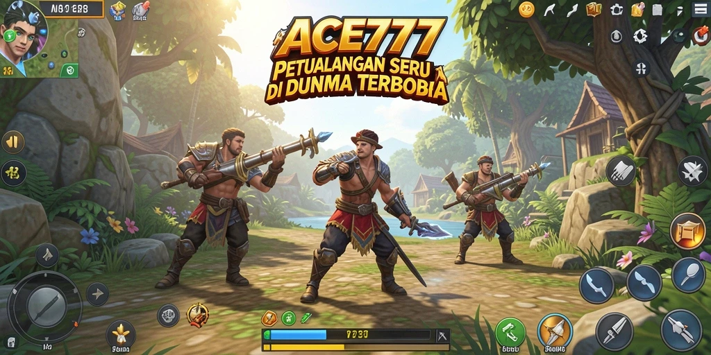 Tampilan menakjubkan dari dunia terbuka dalam ACE777.