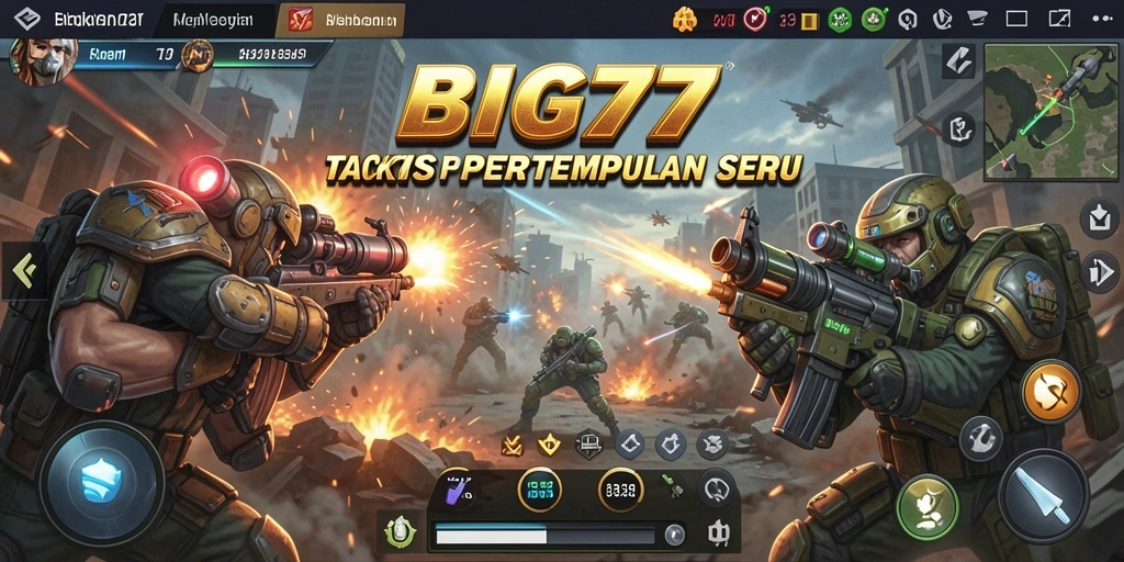 Tampilan gameplay seru dari BIG77 yang penuh aksi dan strategi.