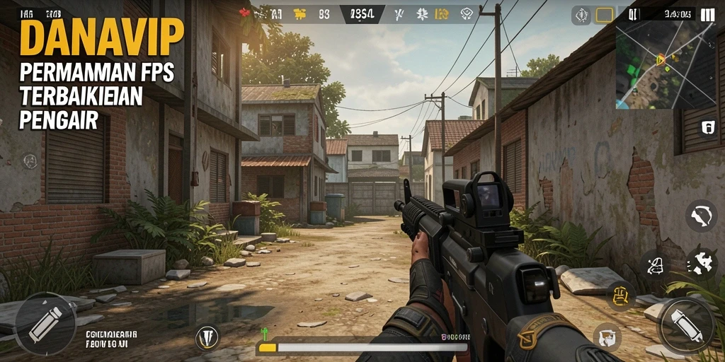 Tampilan gameplay mendebarkan dalam DANAVIP dengan grafis yang menakjubkan.