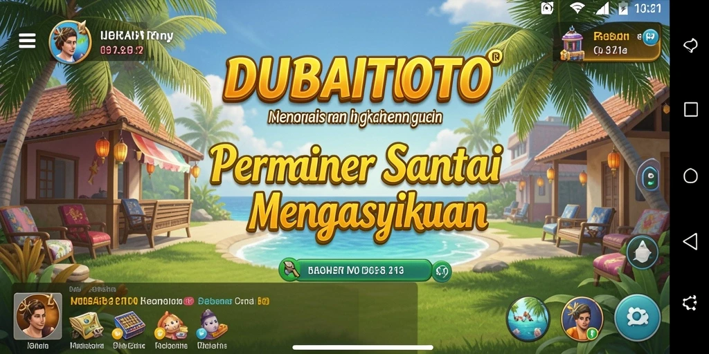 Tampilan gameplay DUBAITOTO yang seru dan penuh warna.