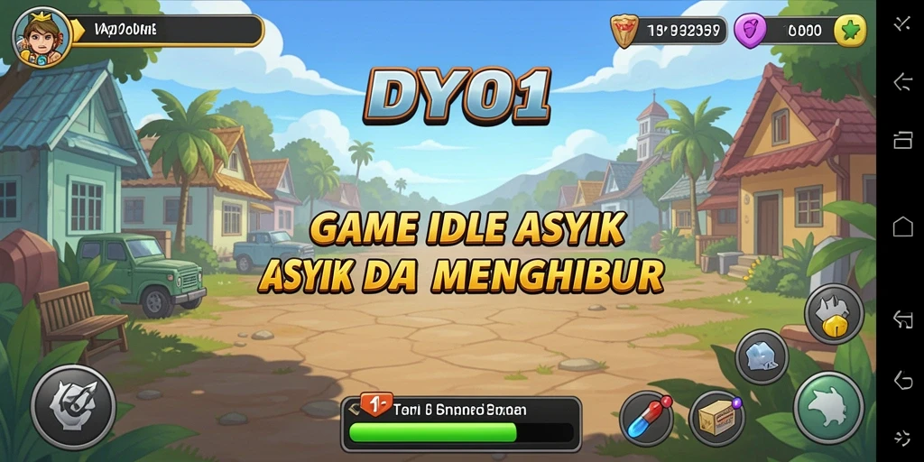 Tampilan gameplay menarik dan menenangkan dari DY01.
