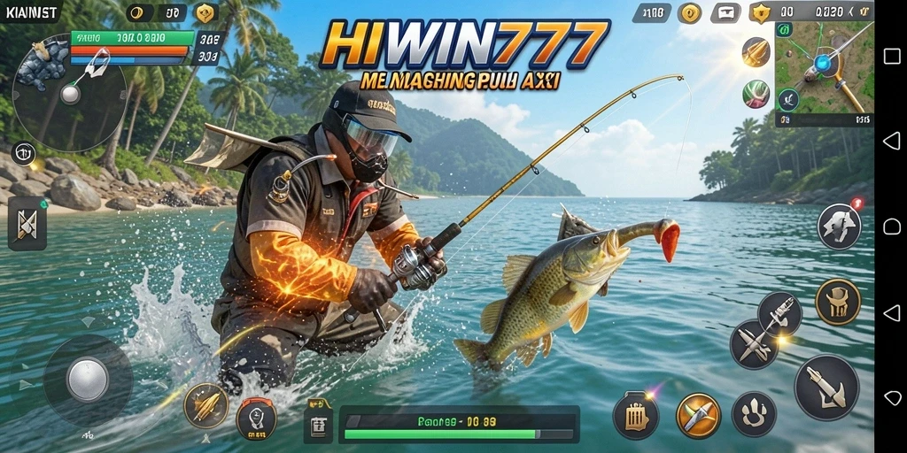 Tangkapan besar dan petualangan memancing seru di HIWIN777.