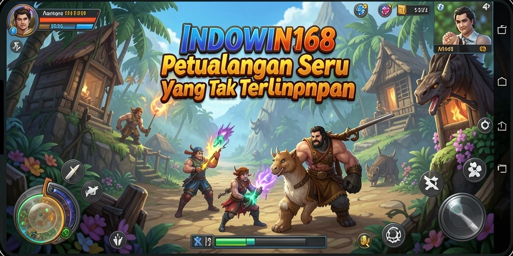 Gameplay seru dalam petualangan INDOWIN168 yang menantang.