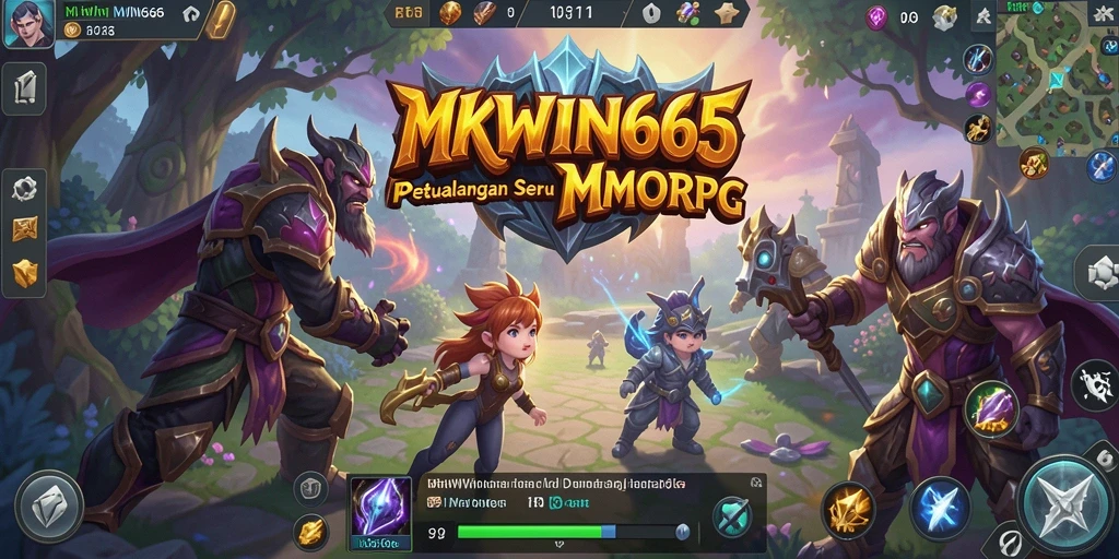 Gameplay dinamis dan interaksi pemain dalam MKWIN666.