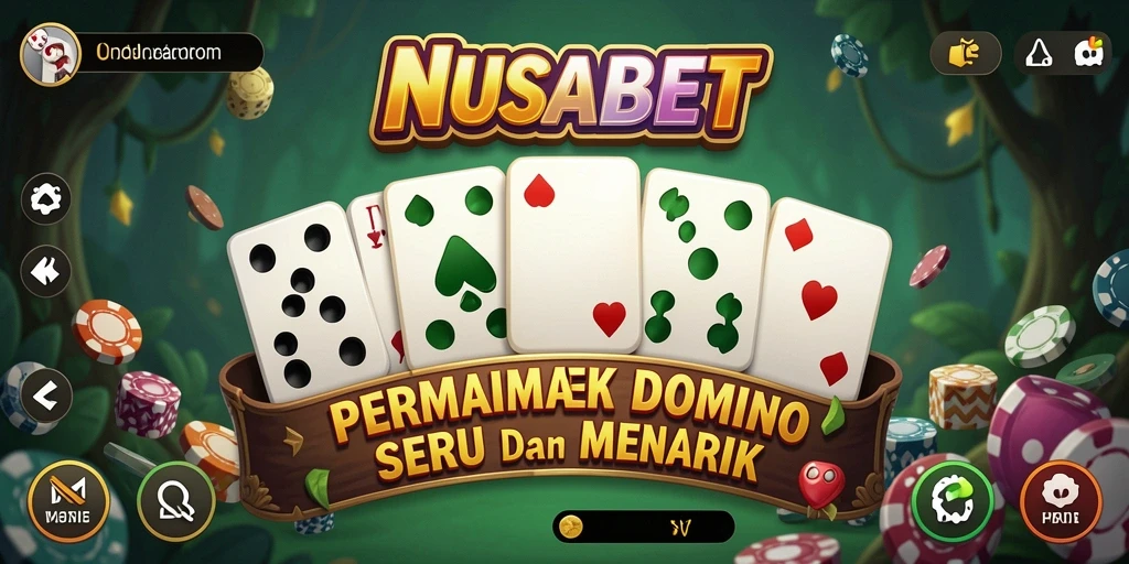 Tampilan gameplay NUSABET yang menarik dan interaktif.