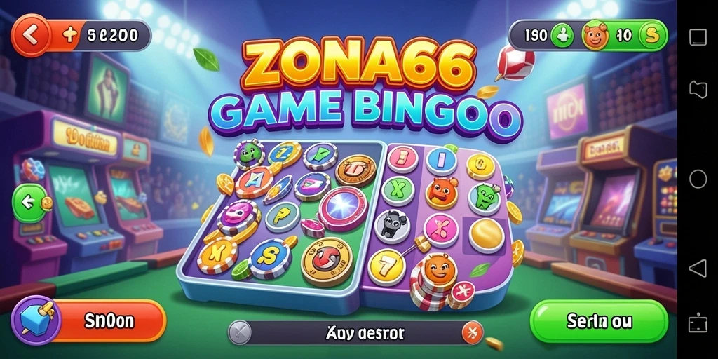 Screenshot gameplay Bingo yang menarik di ZONA66.